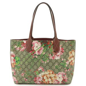 Gucci GG Blooms Supreme Flower reversible tote bag red multicolor